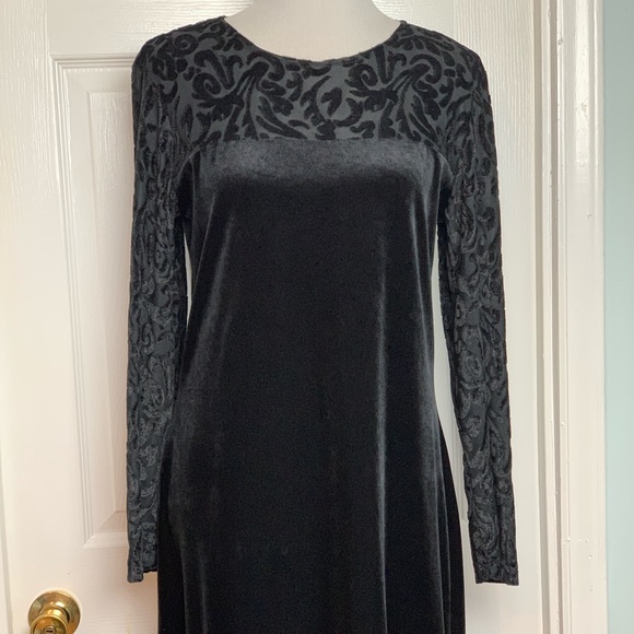 DVF Diane Von Furstenberg Black Dress. Size M - Picture 5 of 8